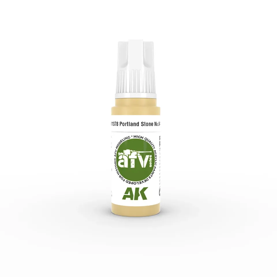 AK Interactive 3Gen Acrylic Portland Stone No.64 peinture jaune