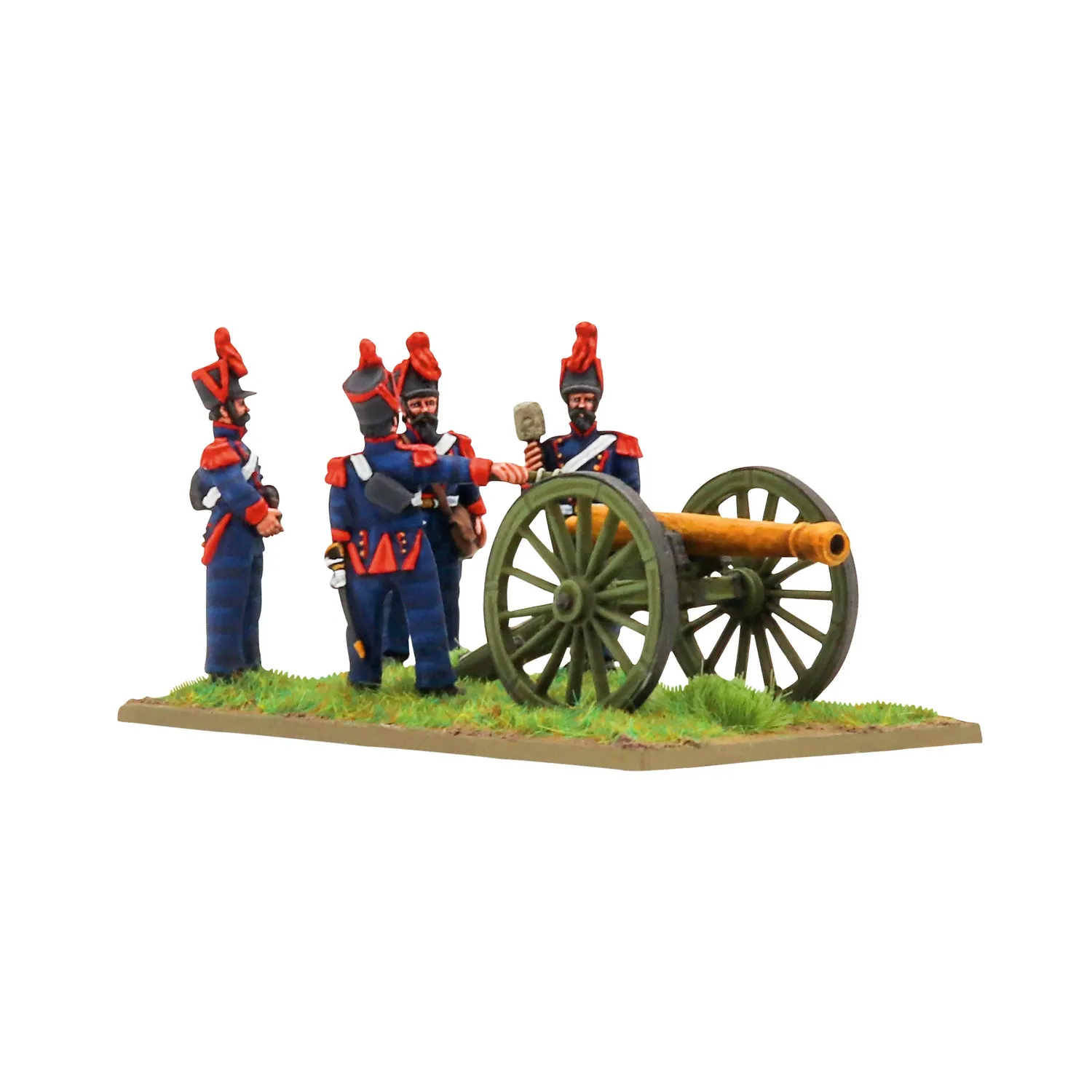 Bolt Action Black Powder Crimean War French Artillery figurines métal