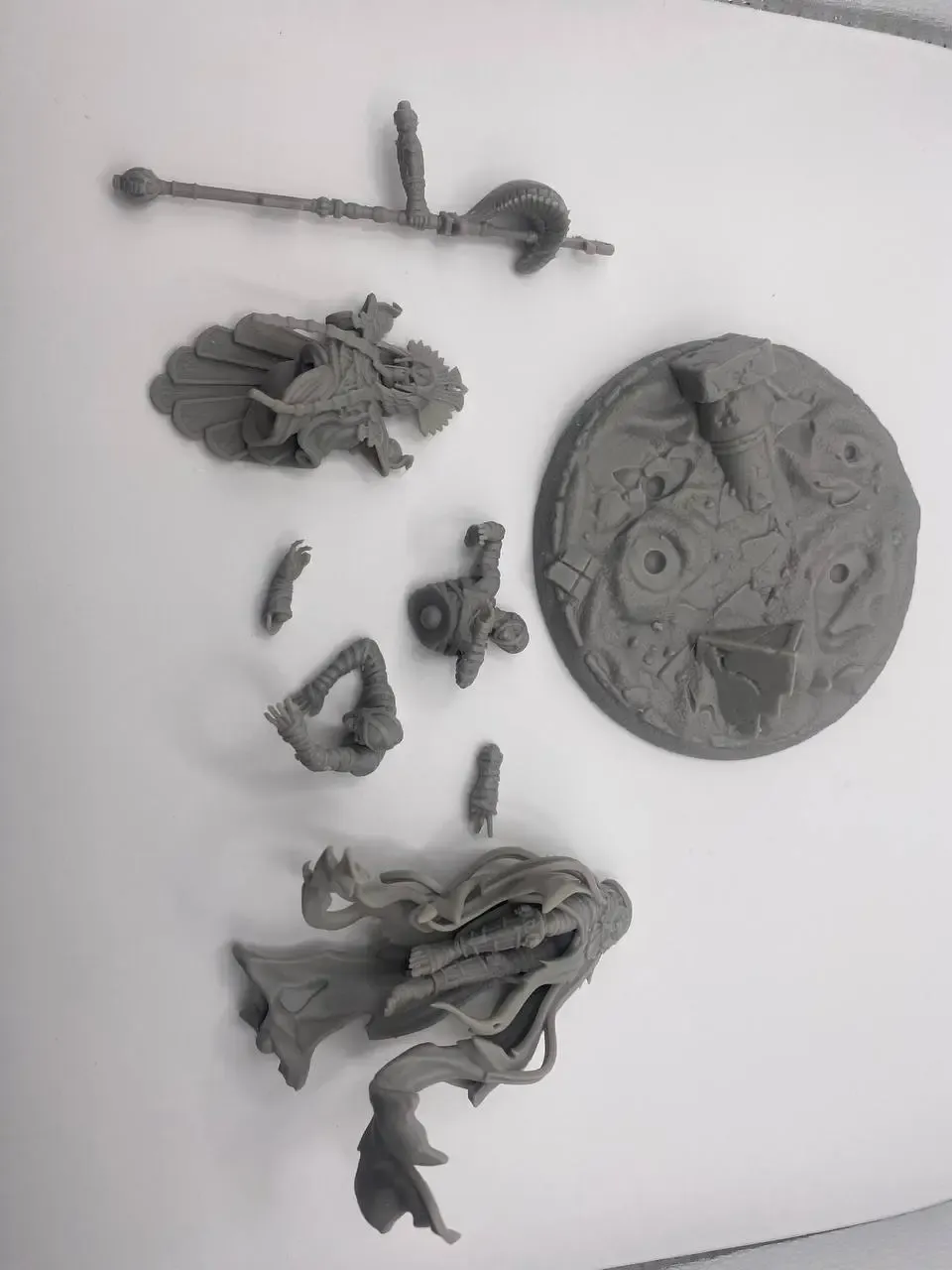Epic Forge Nécromanciens Egyptiens Dieu Roi Ancien figurine résine