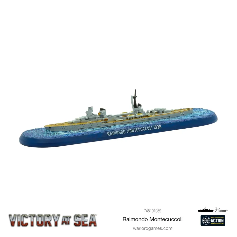 Victory at Sea Raimondo Montecuccoli croiseur italien