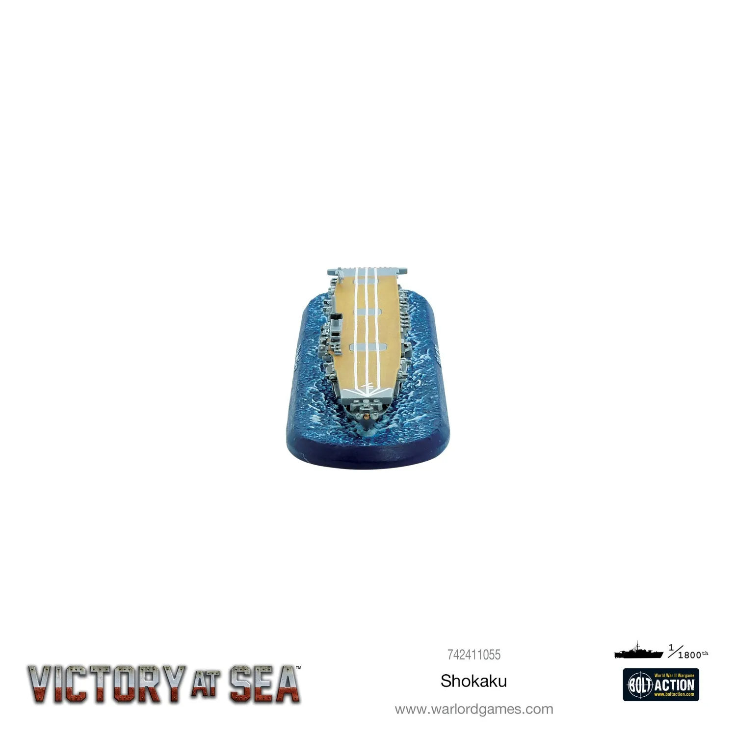 Bolt Action Victory at Sea Shōkako porte-avions japonais 1 boîte métal résine
