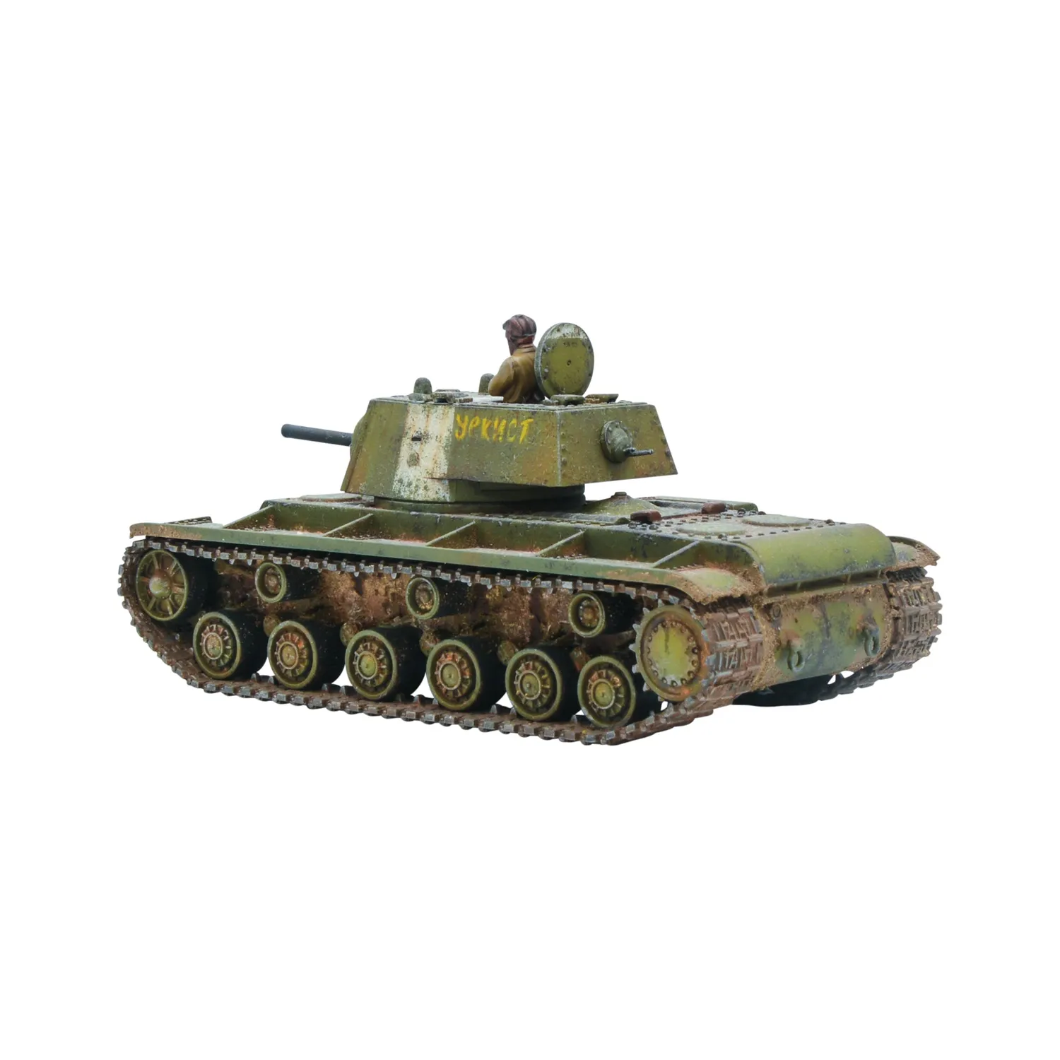 Bolt Action KV-1/2 Heavy Tank char en plastique soviétique
