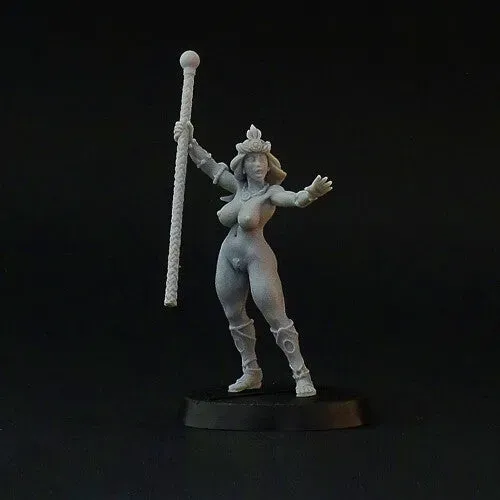 Brother Vinni Female Sorcerer ver.2 figurine résine 28mm DnD