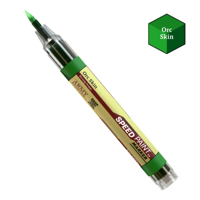 The Army Painter Speedpaint Marker Orc Skin feutre peinture vert