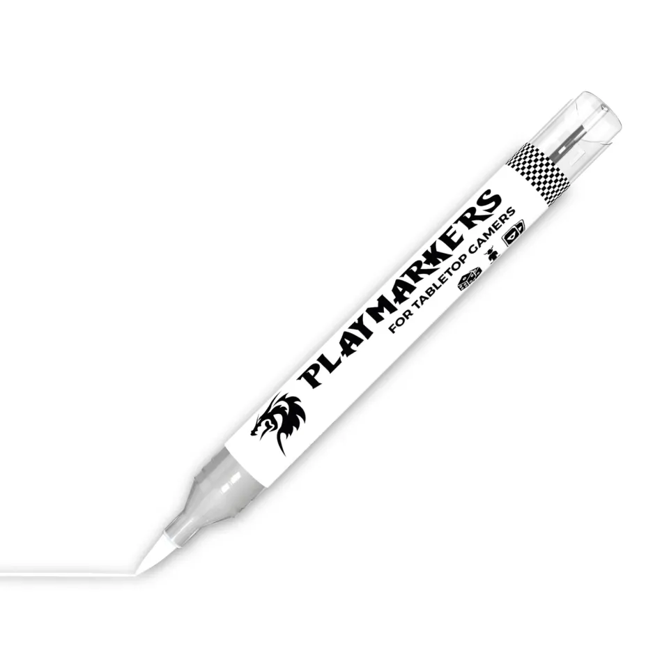 Bolt Action Playmarker White peinture acrylique blanche marqueur