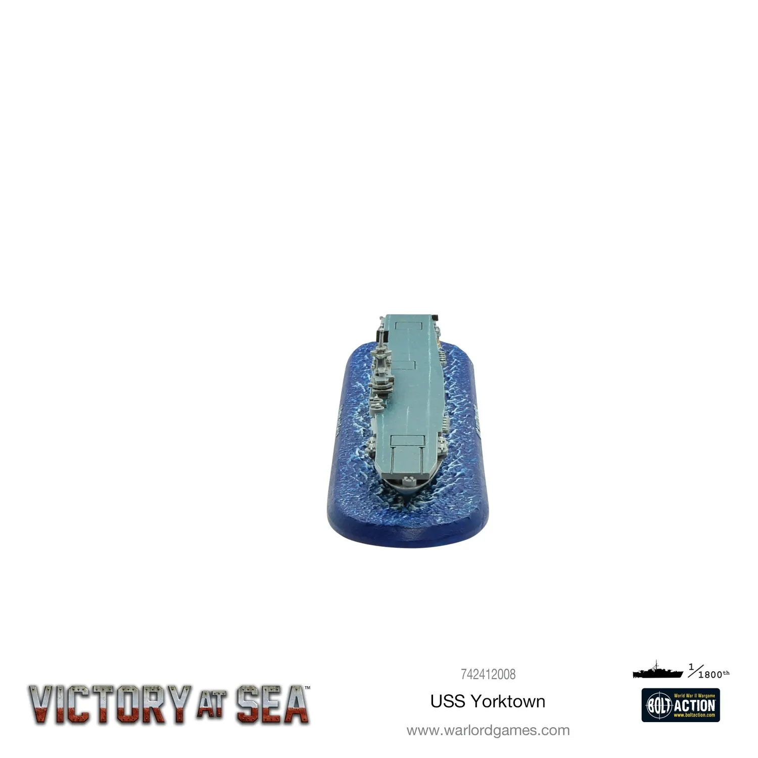 Warlord Games Victory at Sea USS Yorktown porte-avions