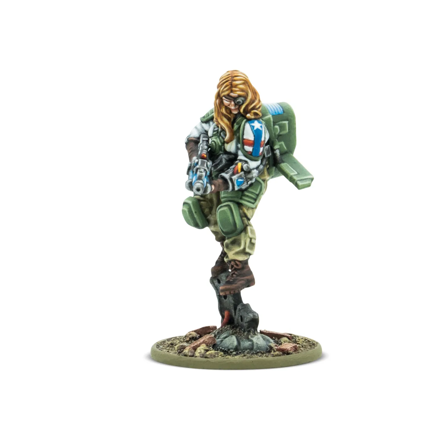 Bolt Action Konflikt 47 Roberta Wells figurine résine Firefly