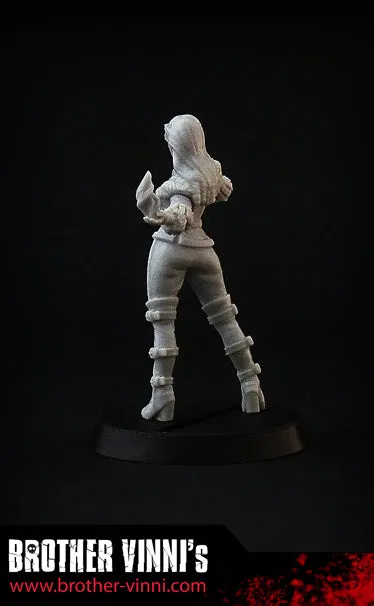Brother Vinni Black Sorceress figurine résine 32mm