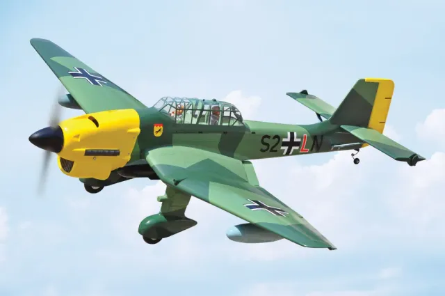Black Horse BH80 Ju87 Stuka avion RC 1920mm 20cc ARF