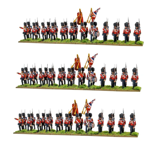 Bolt Action Black Powder British Foot Guards Brigade figurines métal