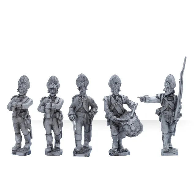 Bolt Action British Grenadiers Marching régiment métal 24 fig