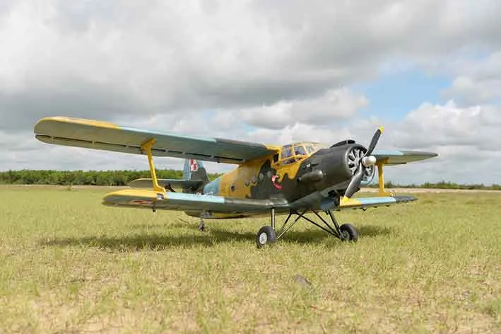 Black Horse BH186 Antonov An-2 avion RC ARF 2425 mm essence