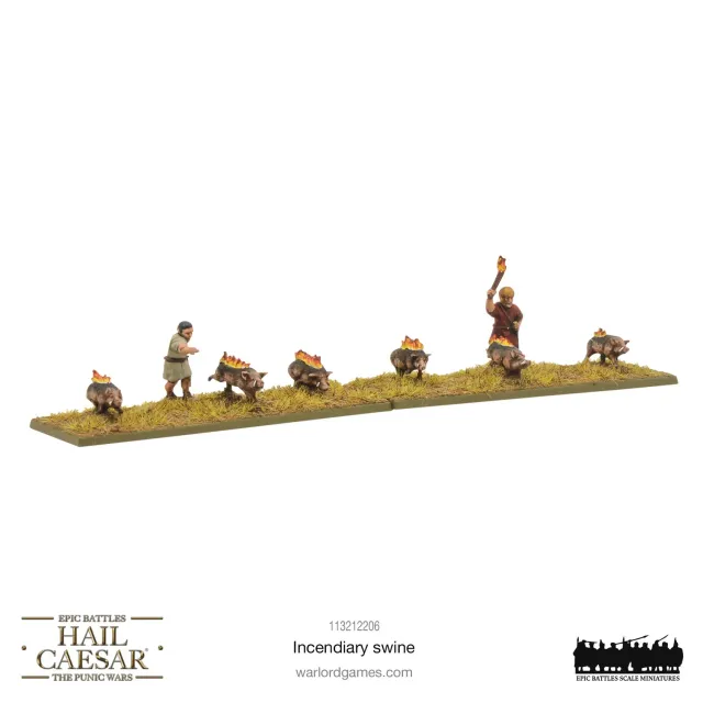 Bolt Action Hail Caesar Epic Battles Incendiary Swine figurines résine