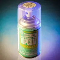 Mr Hobby Mr Premium Topcoat Flat B603 vernis mat aérosol