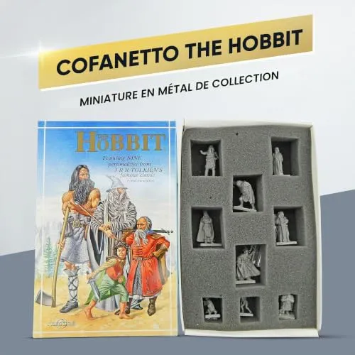 Prince August The Hobbit Box Set figurines métal 32 mm 9 pièces apprêtées