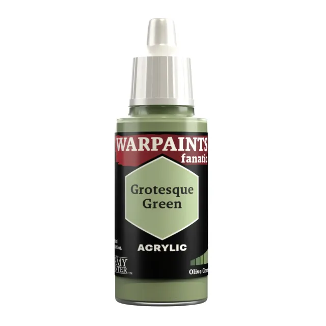 The Army Painter Warpaints Fanatic Grotesque Green peinture acrylique 18 ml verte