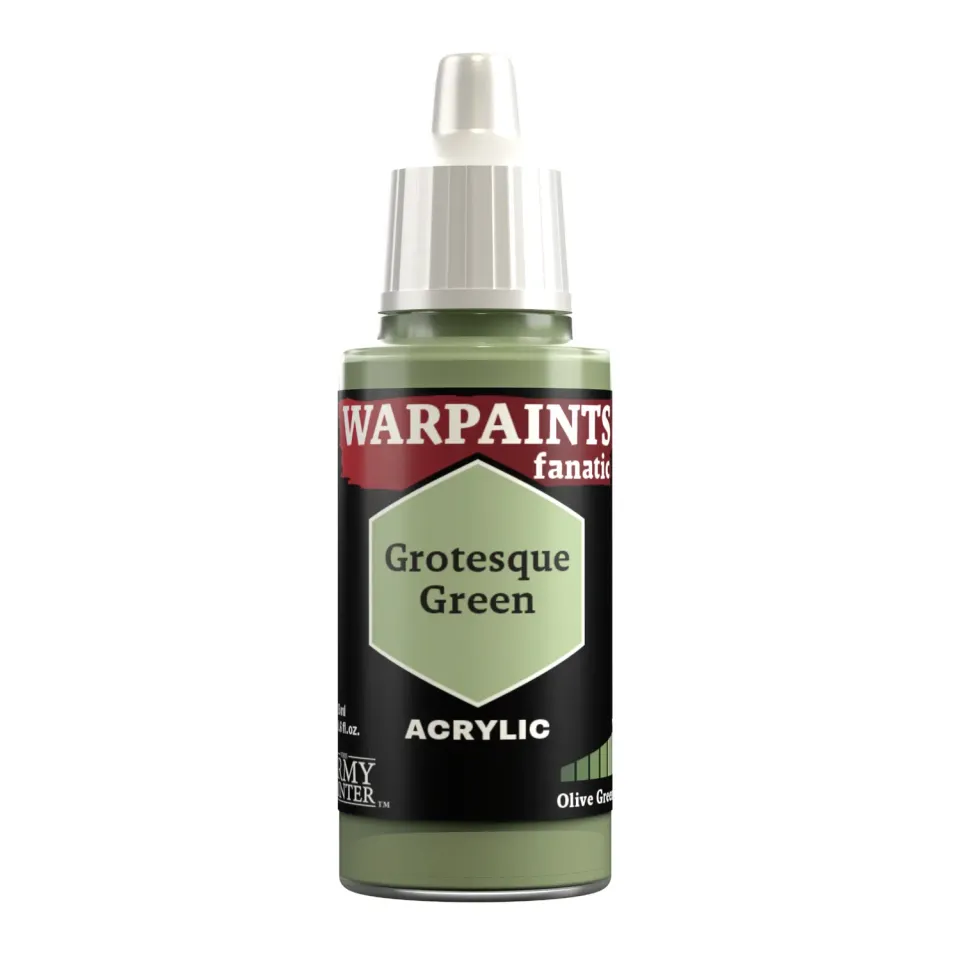 The Army Painter Warpaints Fanatic Grotesque Green peinture acrylique 18 ml verte