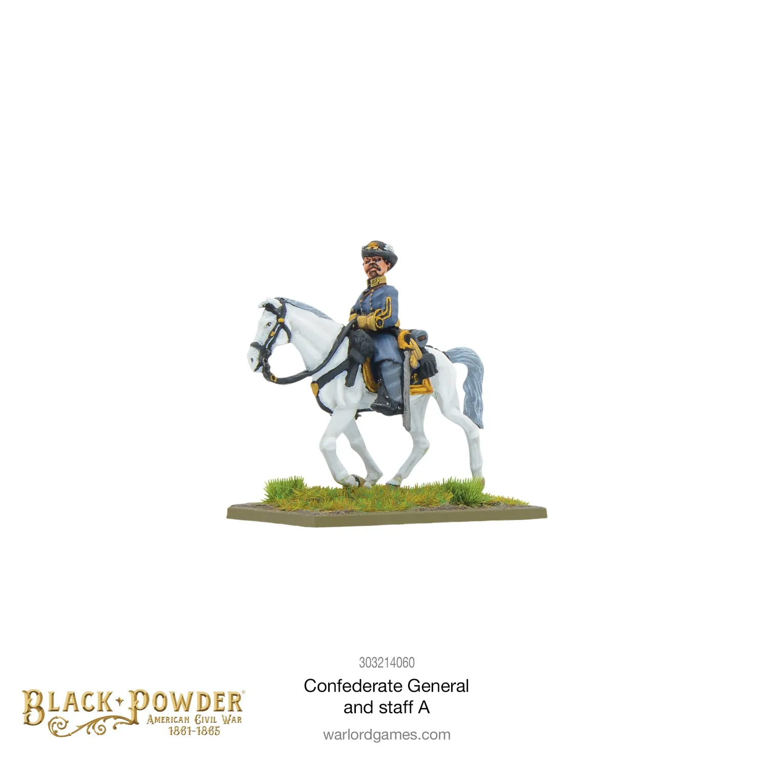 Warlord Games Black Powder Général confédéré A figurines métal