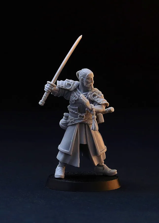 Brother Vinni Fantasy Samurai figurine résine 32mm