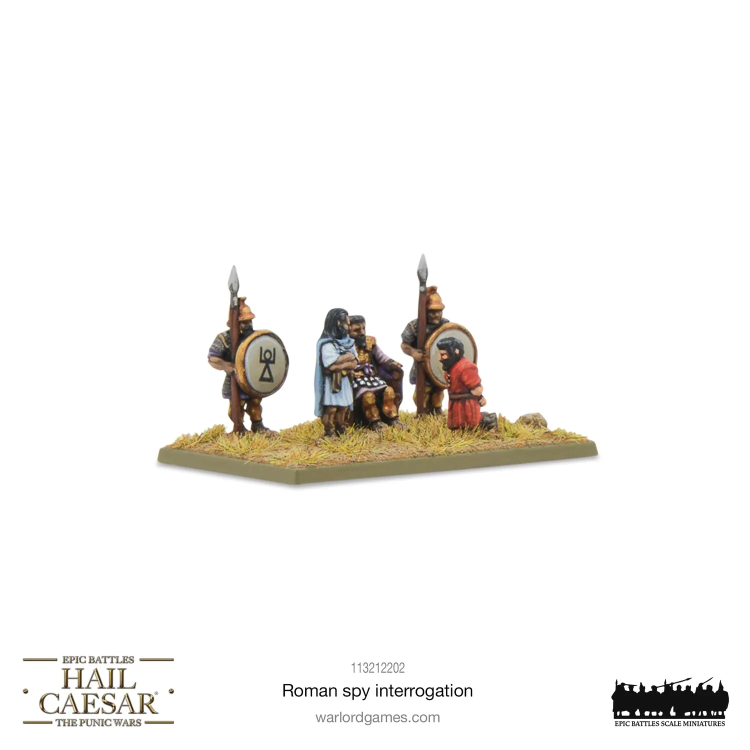 Bolt Action Hail Caesar Epic Battles Roman Spy Interrogation vignette résine