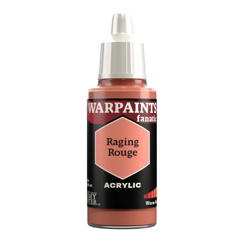 Army Painter Warpaints Fanatic Raging Rouge peinture acrylique 18 ml