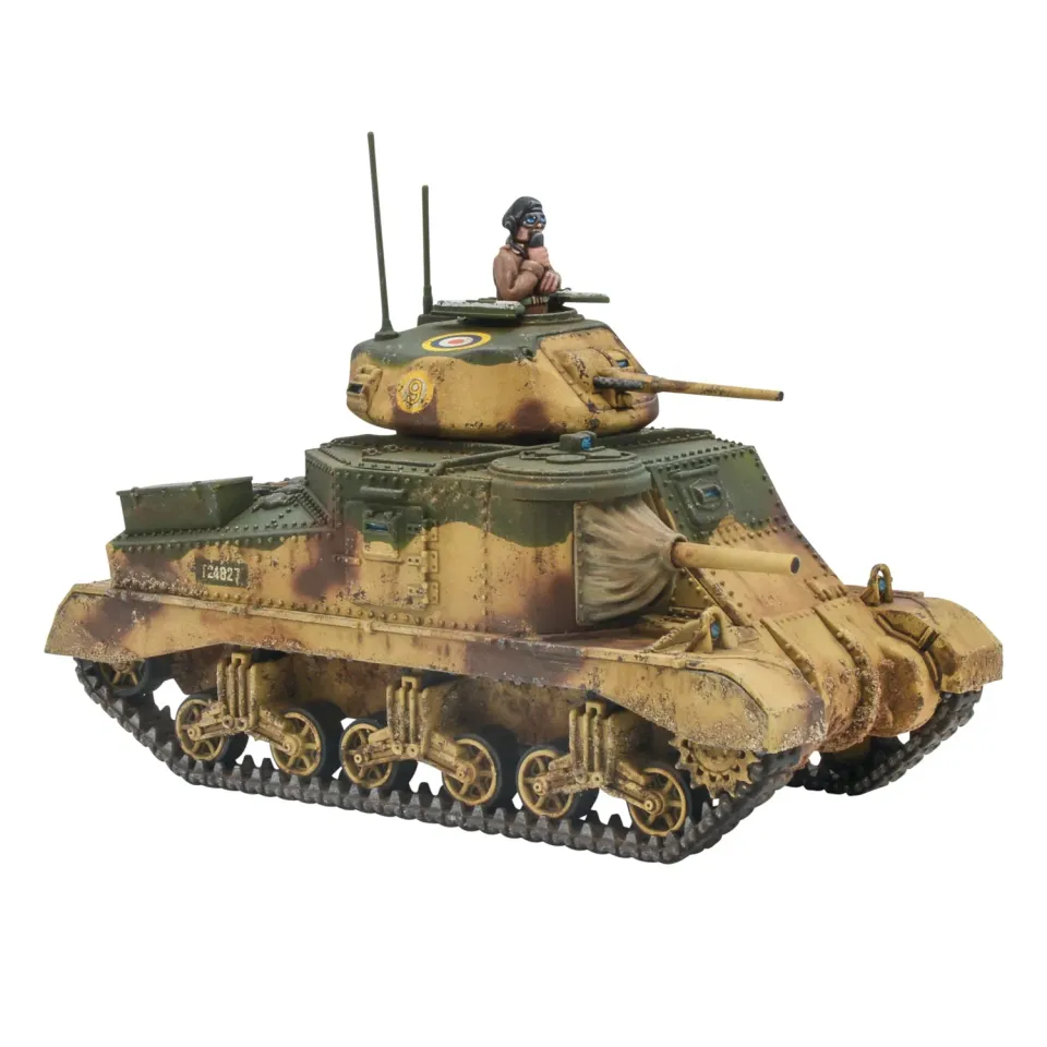 Bolt Action M3 Grant Medium Tank char plastique 1 kit