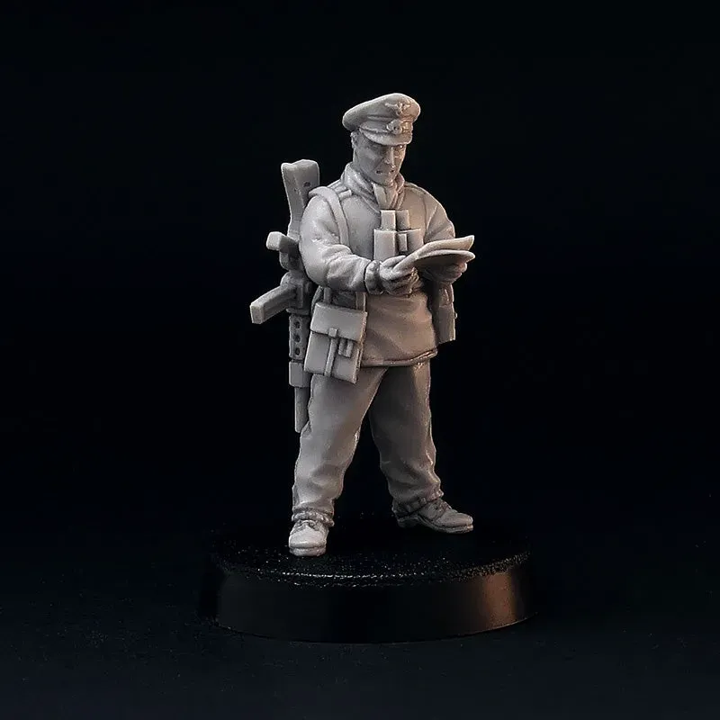 Brother Vinni World War 2 German Officer figurine 28 mm résine