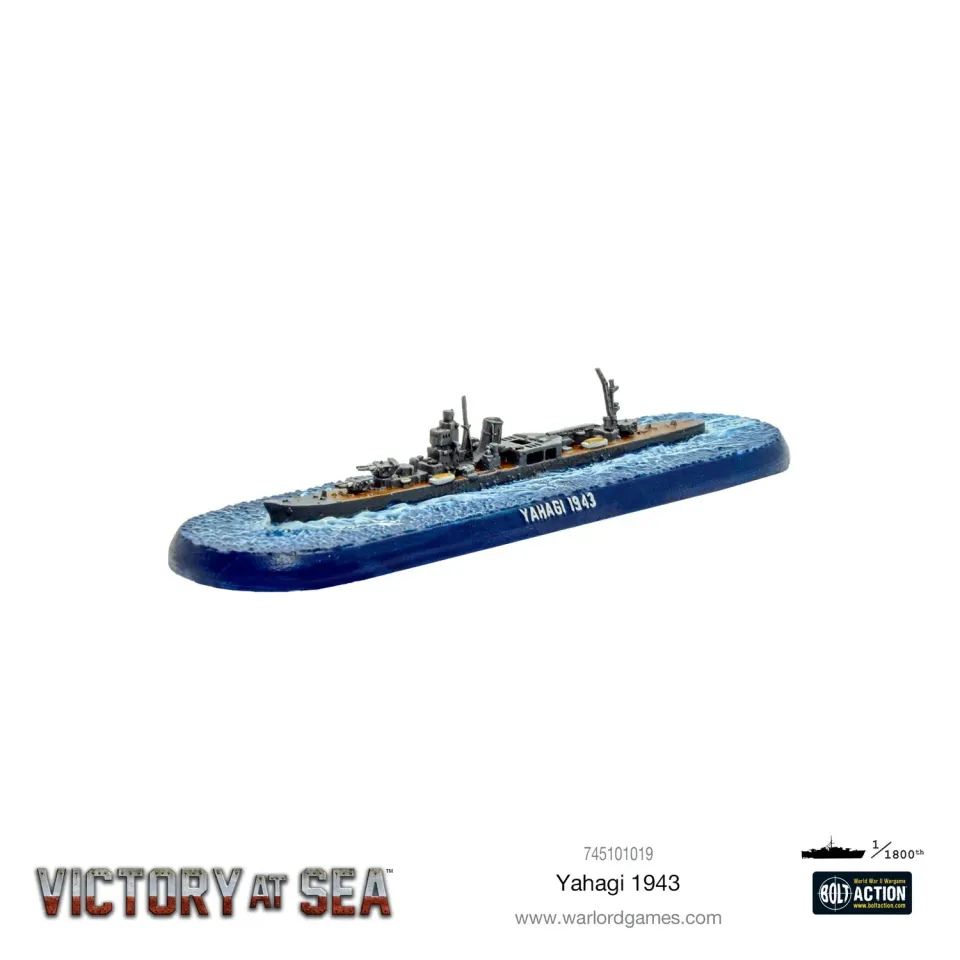 Warlord Victory at Sea Yahagi croiseur résine métal