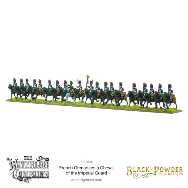 Black Powder Waterloo Grenadiers à cheval Garde cavalerie