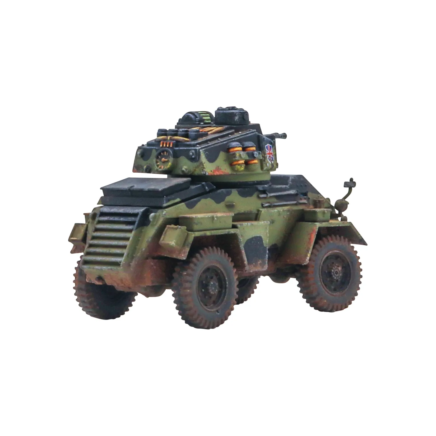 Bolt Action Konflikt'47 Humber Mk VII blindé 1 figurine reconnaissance