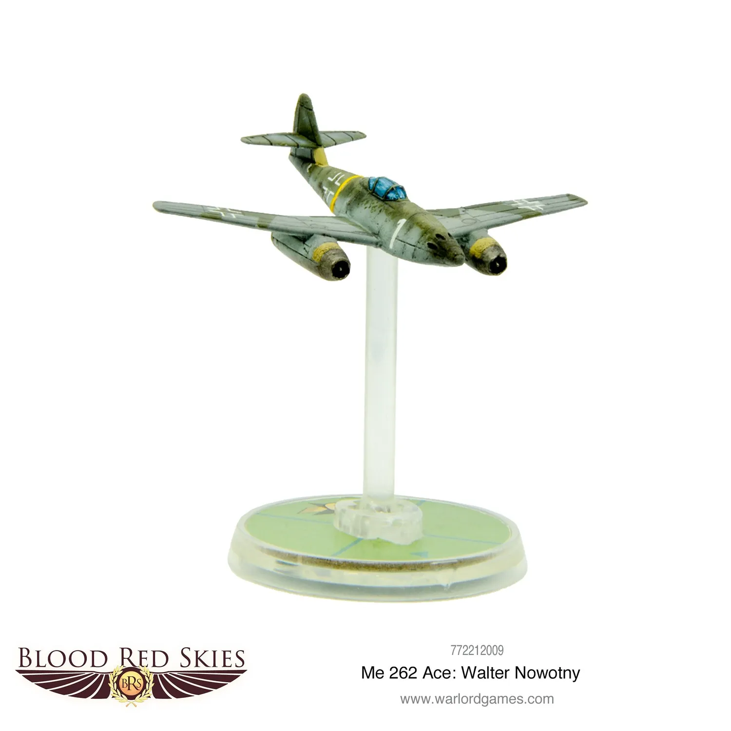 Warlord Blood Red Skies Me 262 Nowotny avion as