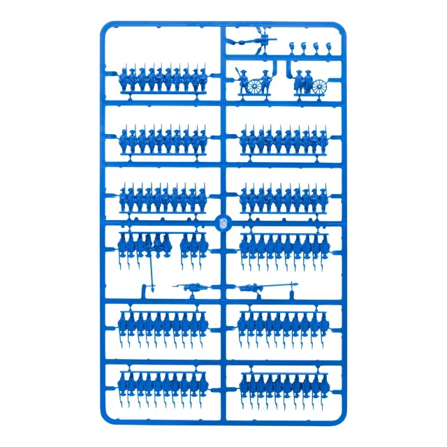 Bolt Action Epic American War of Independence frame 1.1 BLUE sprue plastique