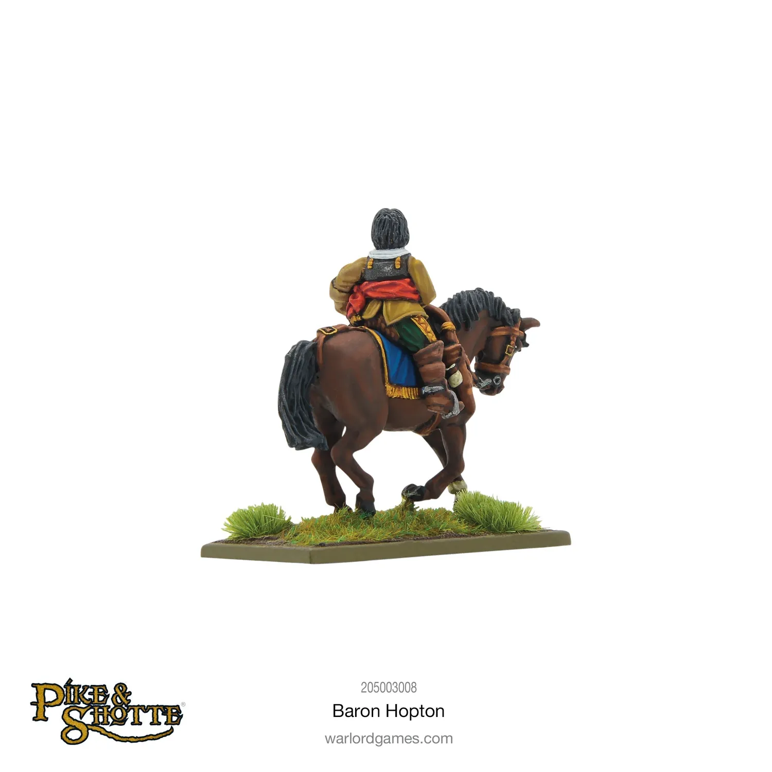 Warlord Games Pike & Shotte Baron Hopton figurine métal montée