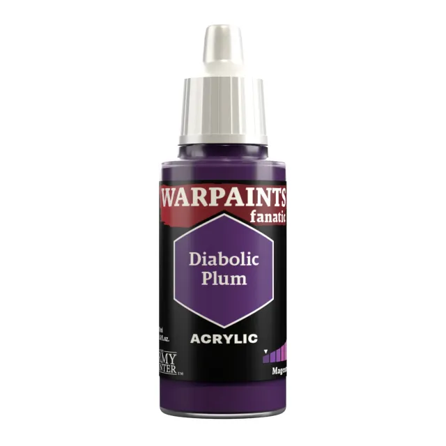 The Army Painter Warpaints Fanatic Diabolic Plum peinture 18 ml