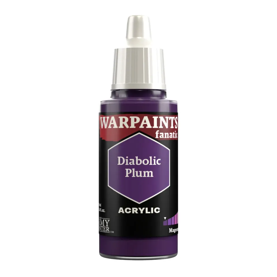 The Army Painter Warpaints Fanatic Diabolic Plum peinture 18 ml