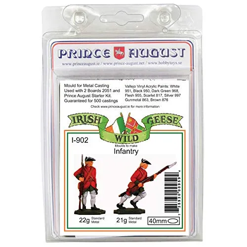 Prince August PAI902 moule oies sauvages 40mm