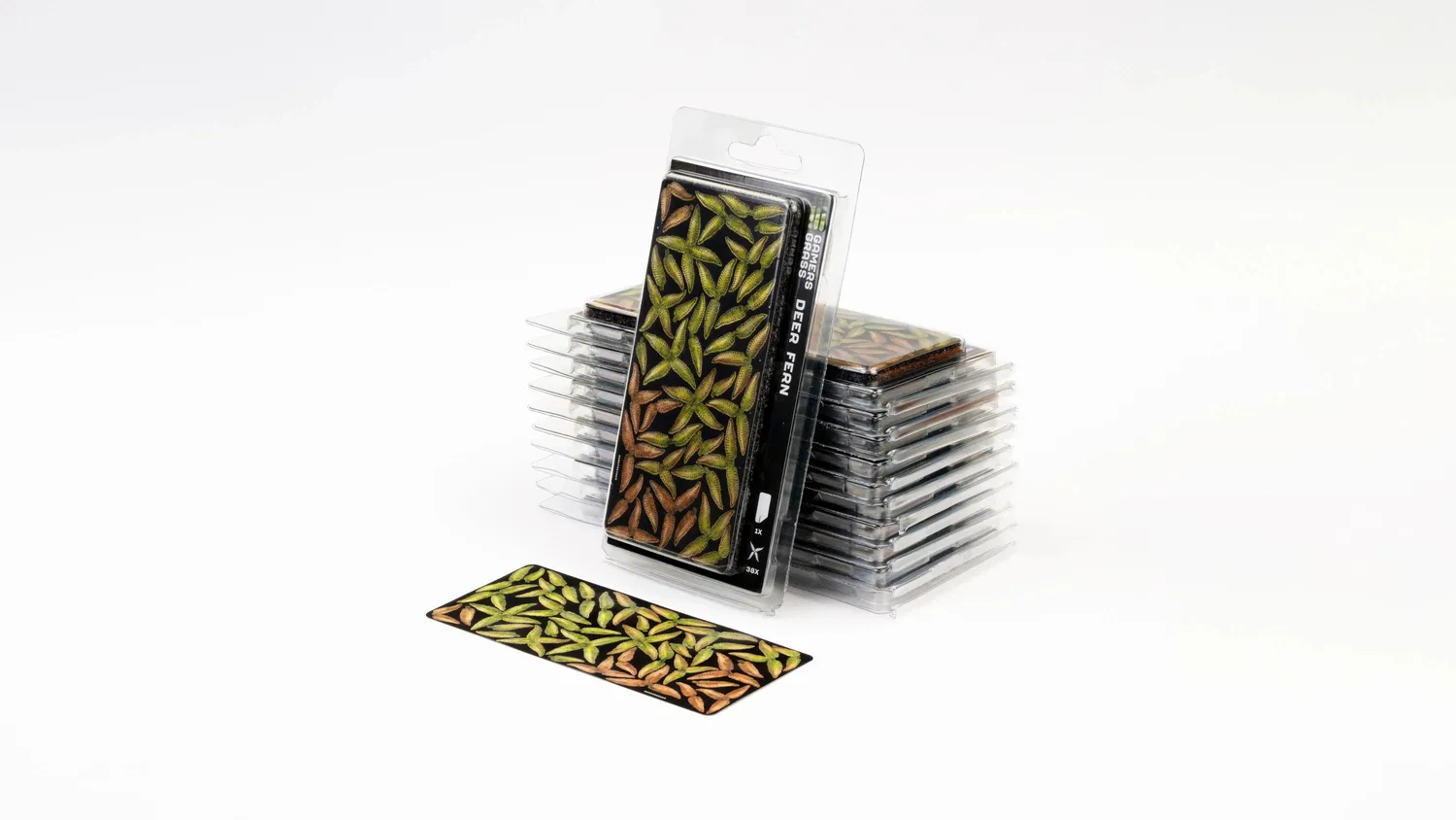 Bolt Action Laser Plants Deer Fern décor 38 feuilles