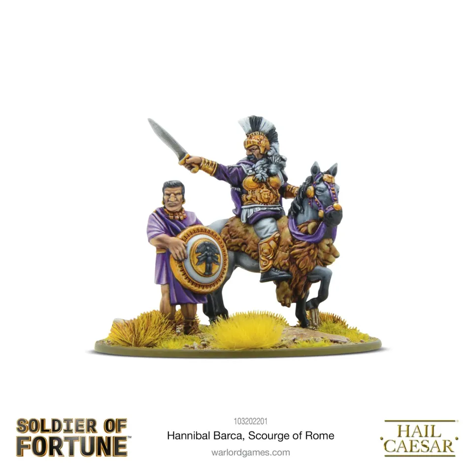 Bolt Action Soldier of Fortune 012 Hannibal Barca figurine