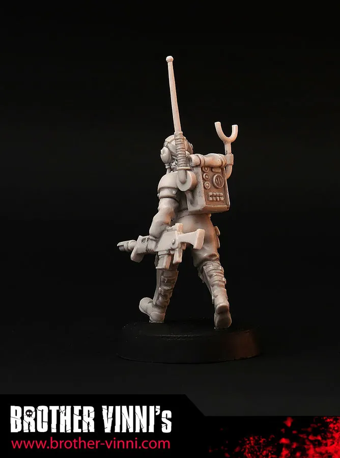 Brother Vinni Special Unit Opératrice Radio figurine 28mm