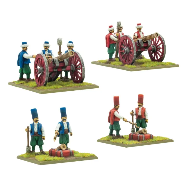 Bolt Action Pike & Shotte Ottoman Empire Artillery Bundle artillerie métal