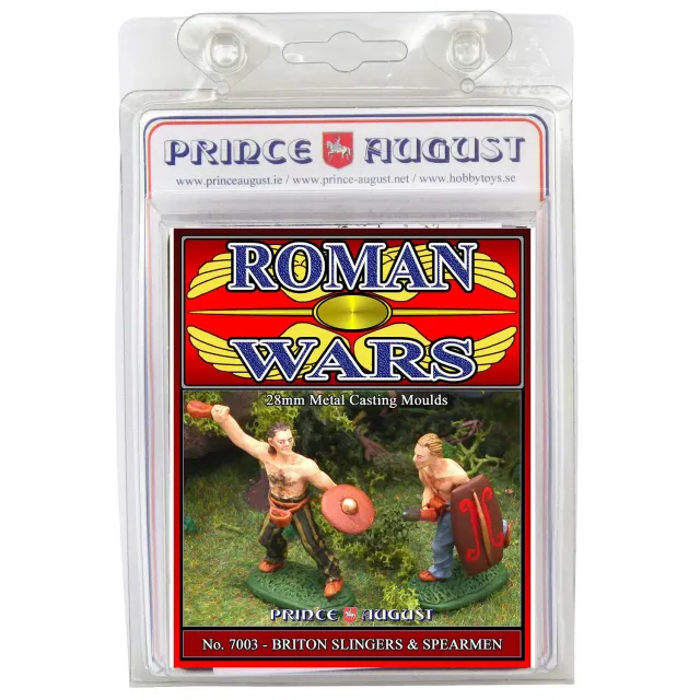 Prince August Roman Wars PA7003 Britons Slingers and Spearmen moule figurine