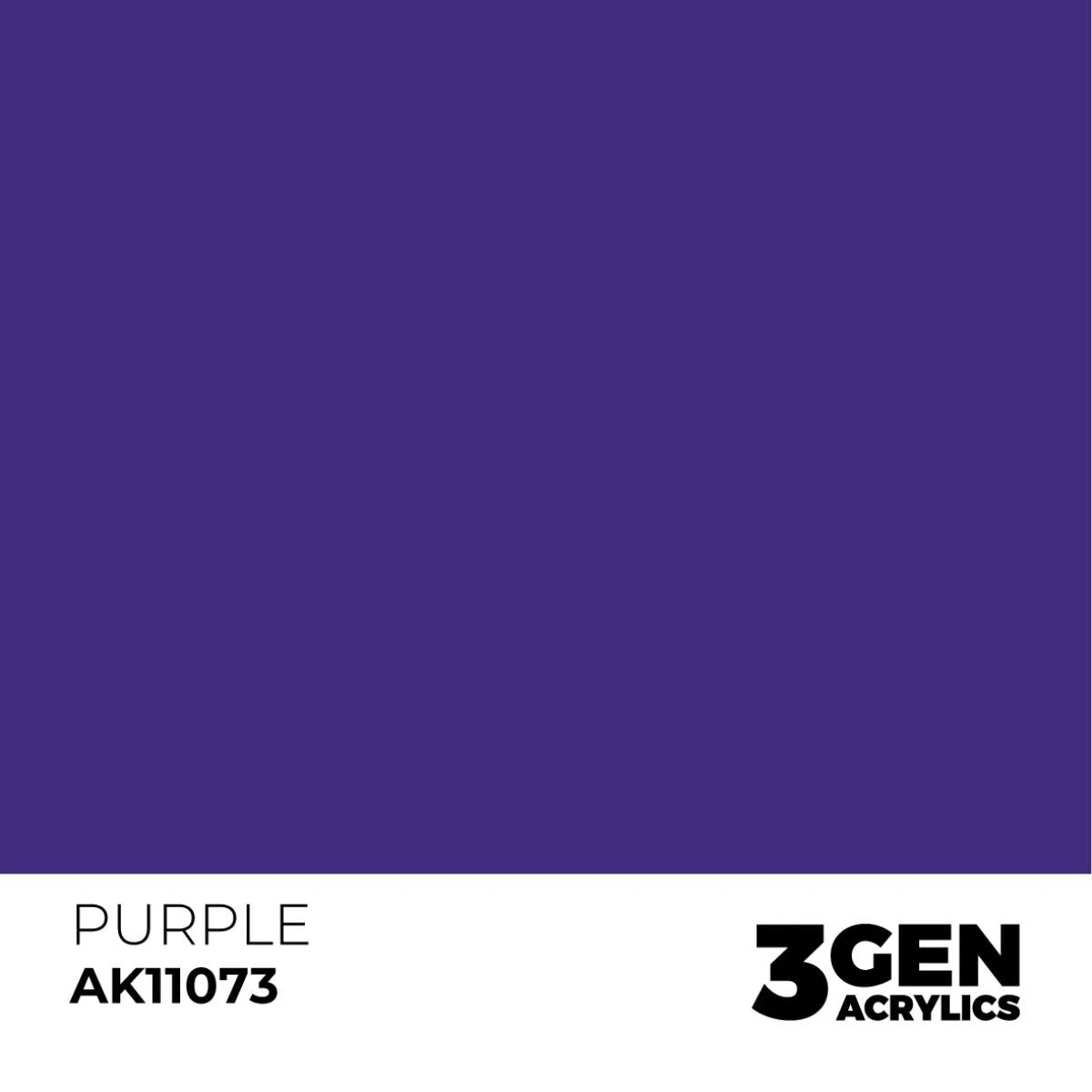 AK Interactive 3Gen Acrylic Purple peinture acrylique 17 ml couvrante