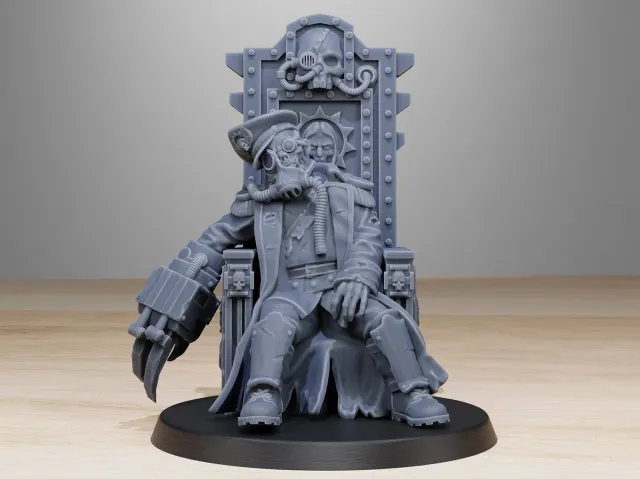 Epic Forge The Fallen Officer figurine résine Stationforge