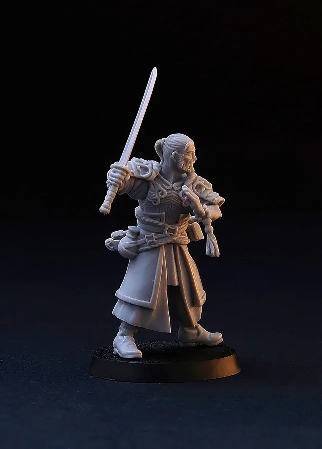 Brother Vinni Fantasy Samurai figurine résine 32mm