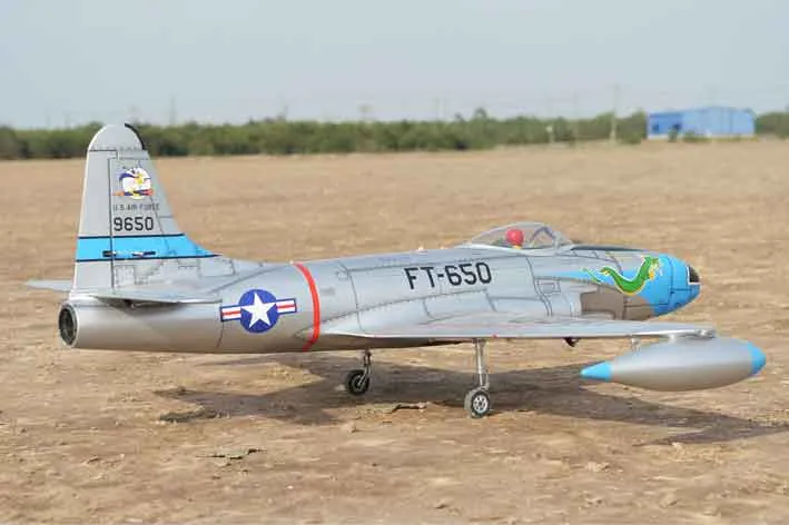Black Horse Model BH196 P-80 Shooting Star avion RC 1980mm turbine
