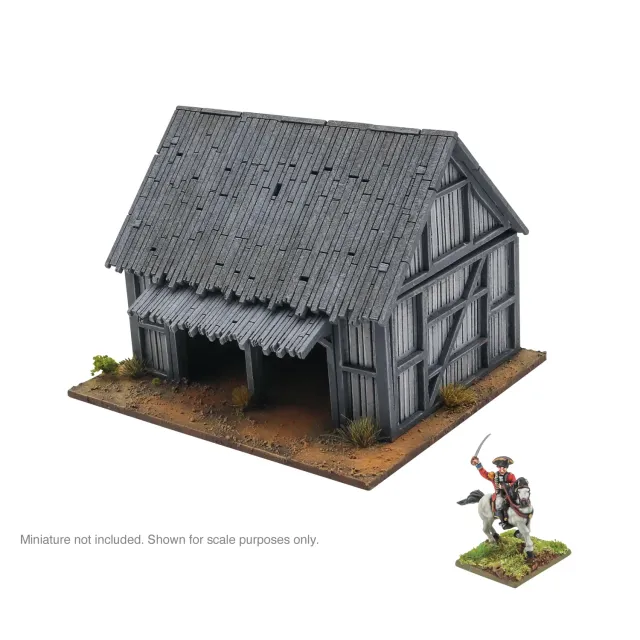 Black Powder Epic Battles: Revolution! Barn grange MDF 15 mm