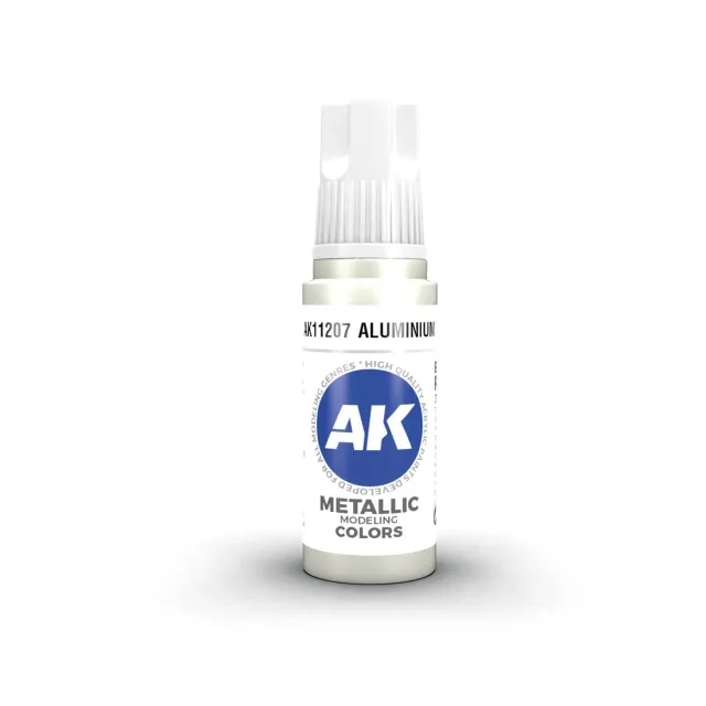 AK Interactive 3Gen Acrylic Aluminium peinture acrylique 17 ml métallique