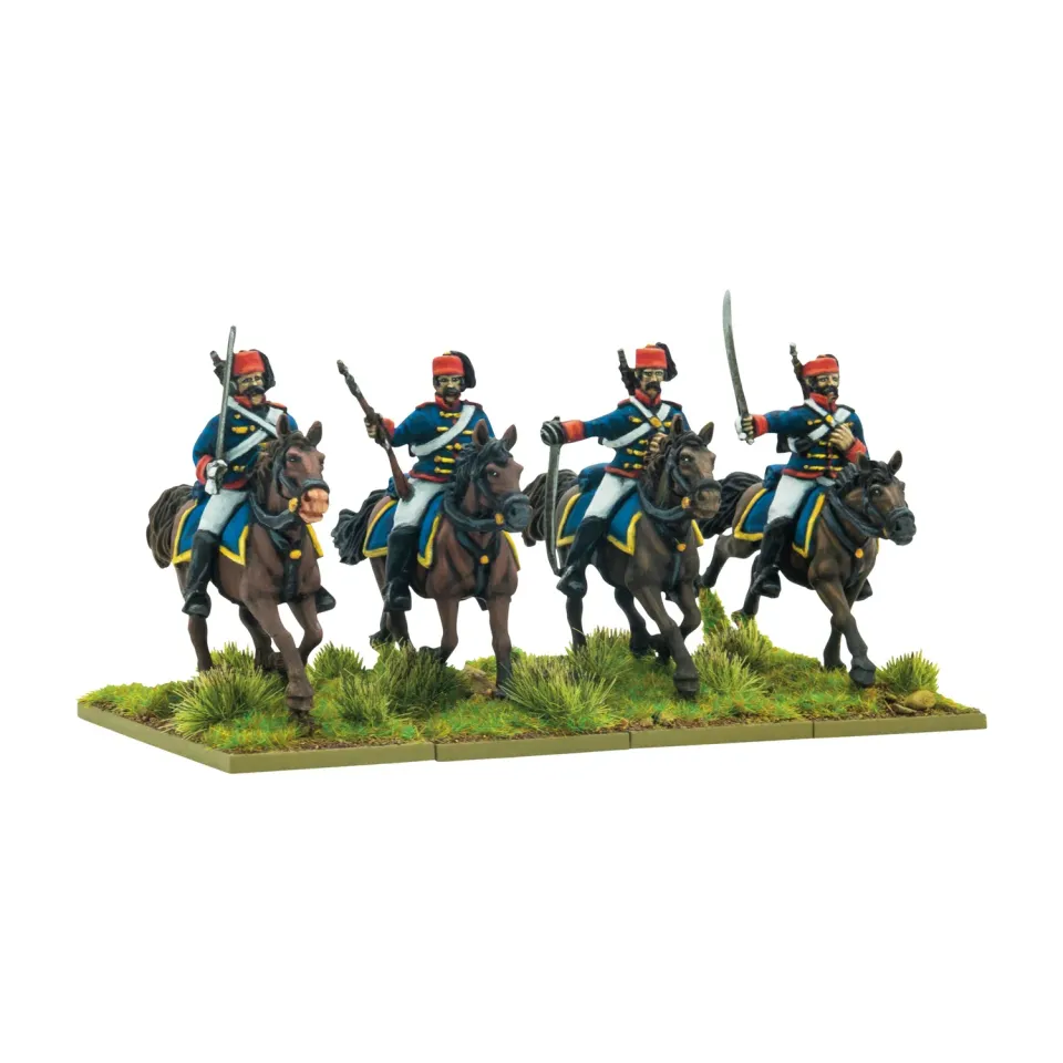 Black Powder cavalerie turque Crimée figurines 28 mm métal x4