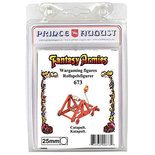 Prince August Fantasy Armies Moule de Casting Hobby Catapulte PA673 25 mm métal