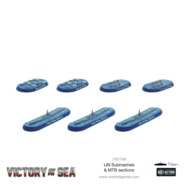 Victory at Sea IJN sous-marins et MTB coffret métal